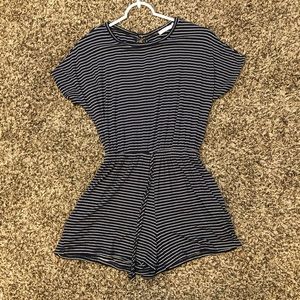Striped Romper- S